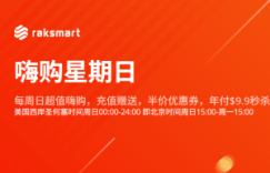 RAKsmart嗨购活动