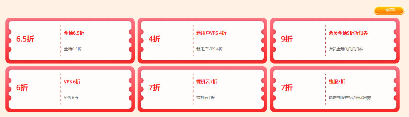 RakSmart优惠券包一键领取